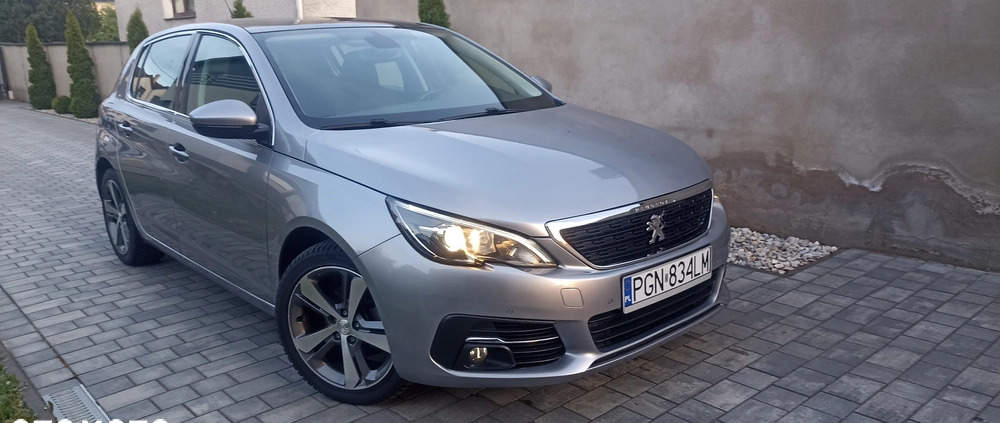 Peugeot 308 cena 41900 przebieg: 48000, rok produkcji 2017 z Gniezno małe 106